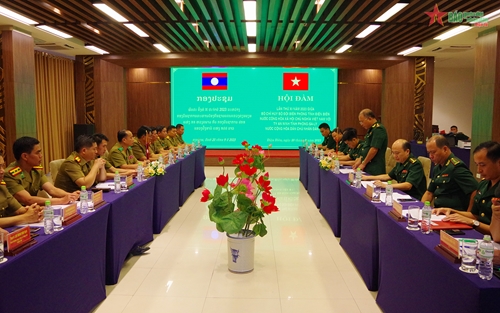 Tăng cường hợp tác giữa lực lượng bảo vệ biên giới Việt Nam-Lào

